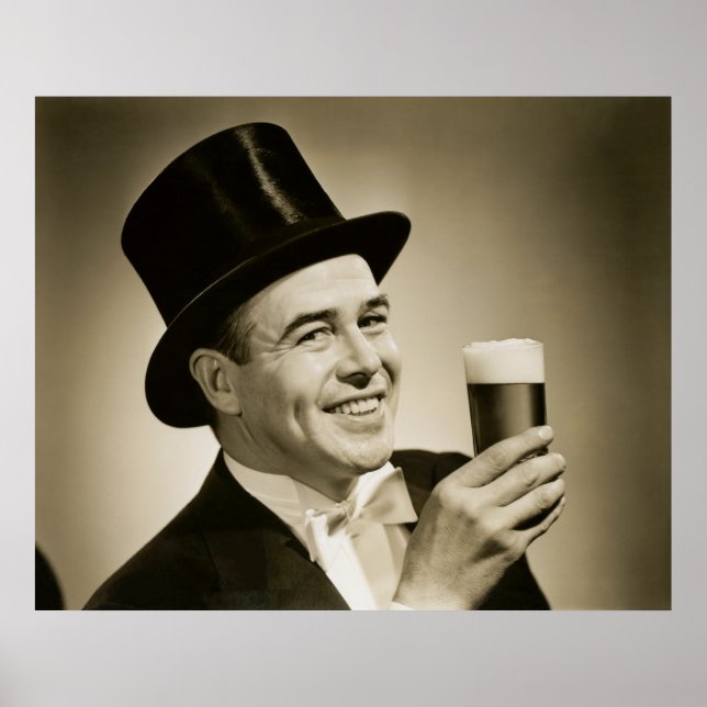 Poster Boisson de bière 1929 (Devant)