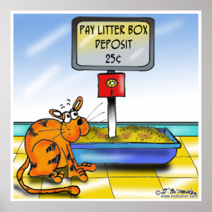 Poster Boîte à lettres de paie