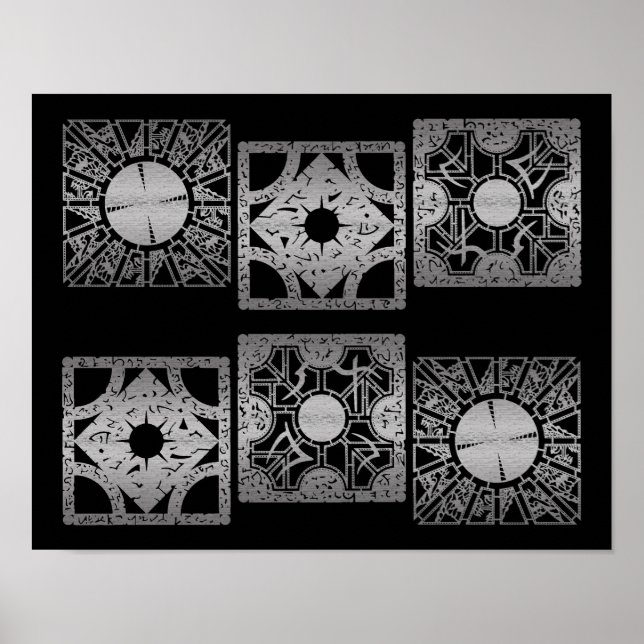 Poster Boîte de puzzle Hellraiser déconstruite (Devant)