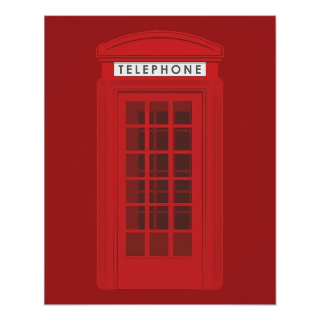 Poster Boîte Téléphonique (Devant)