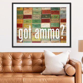 Poster Boîtes Vielles Tirages