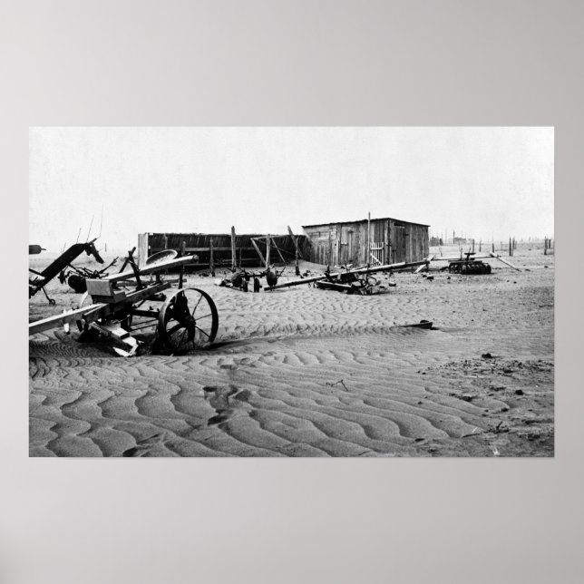 Poster Bol de poussière 1935. (Devant)