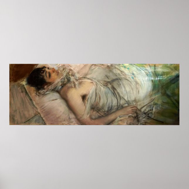Poster Boldini - Comtesse De Rasty Lying (Devant)
