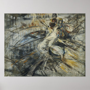 Poster Boldini - Étude Féminine À Venise 1887