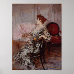 Poster Boldini - Portrait de Madame Torri Danseuse à l'Op
