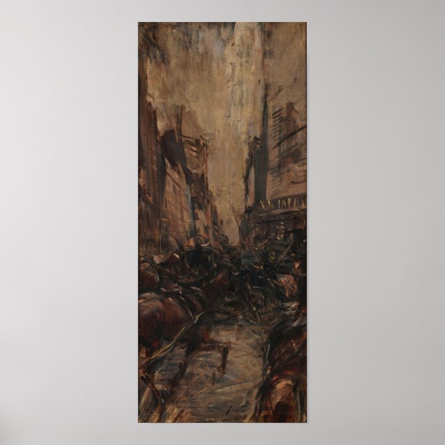 Poster Boldini - Via Di Parigi (Devant)