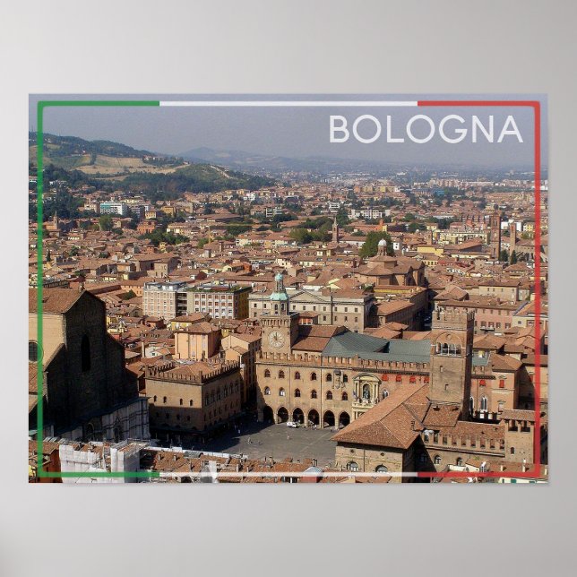 Poster Bologne - Italie (Devant)