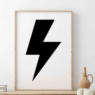 Poster Bolt, Scandinave, Salle pour enfants