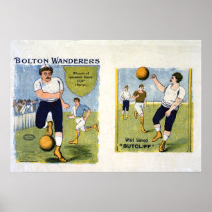 Poster Bolton Wanderers FC, 1894