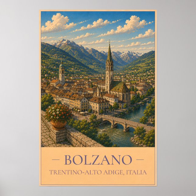 Poster Bolzano (Devant)