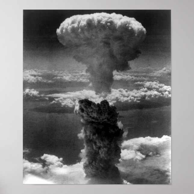 Poster bombe de Nagasaki (Devant)