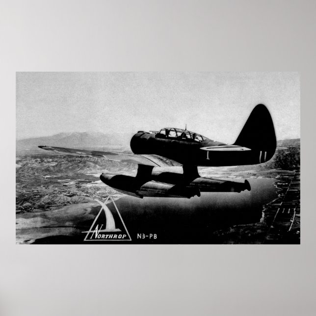 Poster Bombe de patrouille 2ÈME GUERRE MONDIALE N3-PB Nor (Devant)
