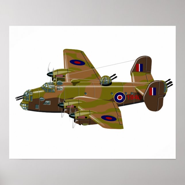 Poster Bombe rétro du Peloton (Devant)