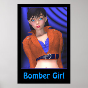 Poster Bomber Girl