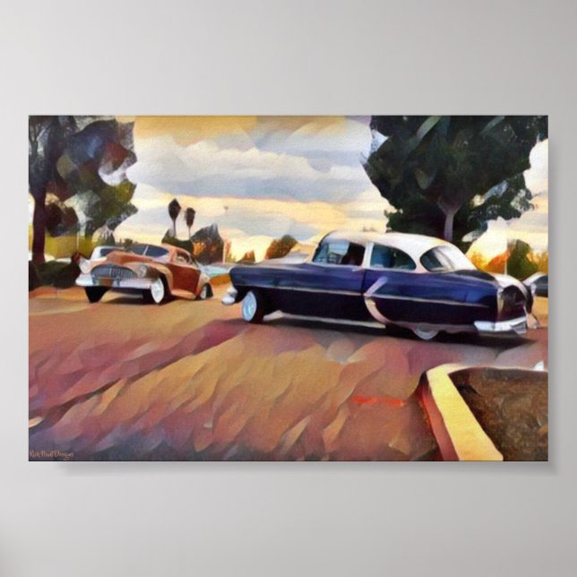 Poster Bombes Moins Lowrider Cruise Moins Chers Voitures  (Devant)