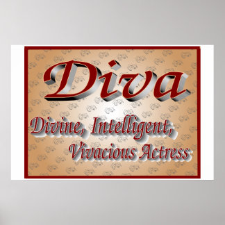Poster Bon Diva