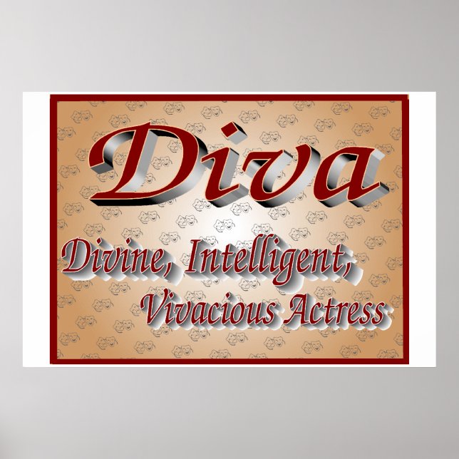 Poster Bon Diva (Devant)