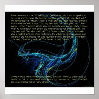 Poster Bon et mauvais