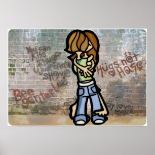 Poster bon graffiti.