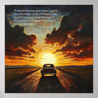 Poster bon pour les gens (porte 1055)