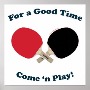Poster Bon Temps Ping Pong