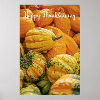 Poster bon thanksgiving
