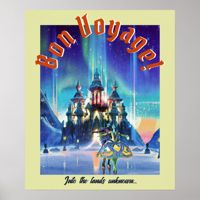 Poster Bon Voyage Winter Ball (Devant)