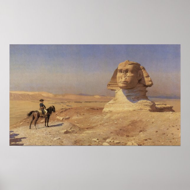 Poster Bonaparte Avant Le Sphinx (Devant)