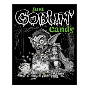 Poster Bonbons de Just Goblin pour des objets plus sombre