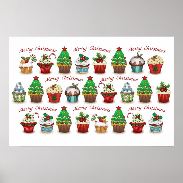 Poster Bonbons de Noël (Devant)