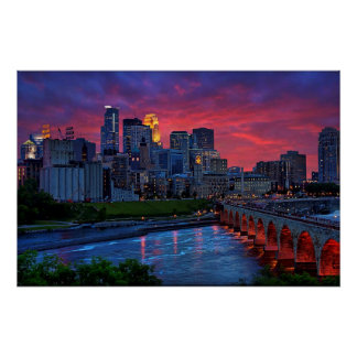 Poster Bonbons oculaires Minneapolis