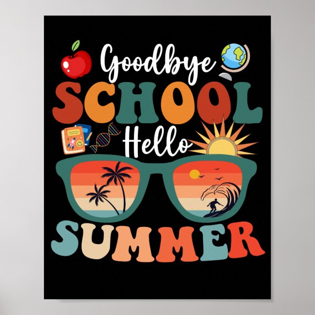 Poster Bonjour à l'école (Devant)