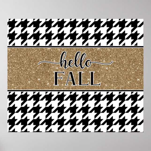 Poster Bonjour automne (Devant)