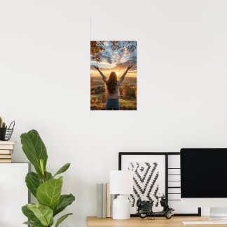 Poster Bonjour automne