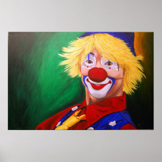 Poster Bonjour Clown