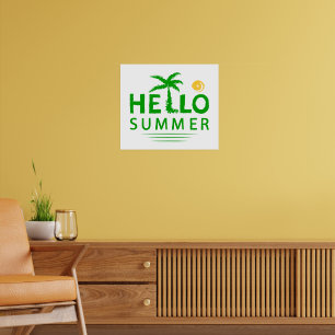 Poster Bonjour été