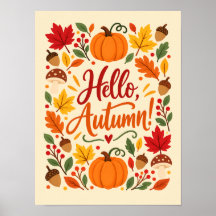 Bonjour l'automne !