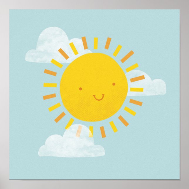 Poster Bonjour Soleil (Devant)