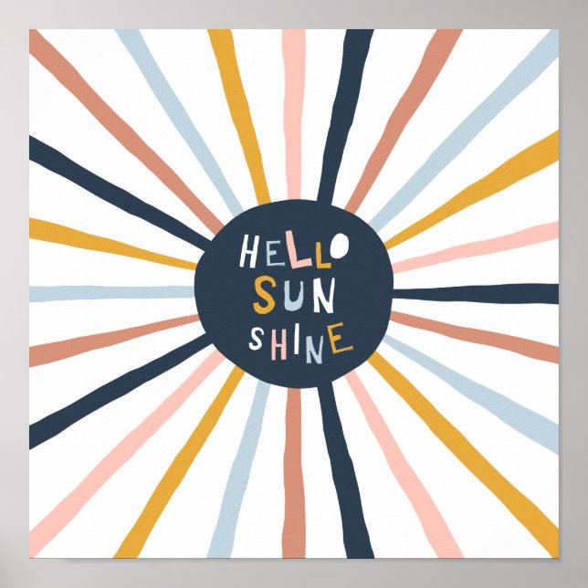 Poster Bonjour Sunshine (Devant)