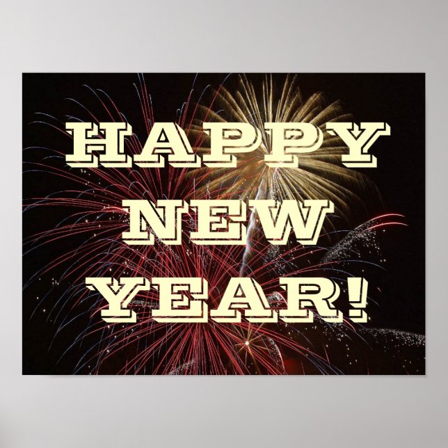 Poster Bonne Année (Devant)