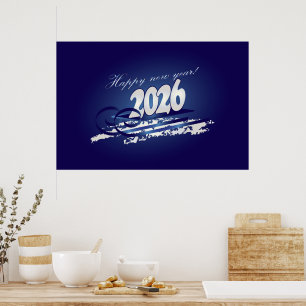 Poster Bonne année 2026