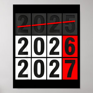Poster Bonne année 2026 à venir bientôt 2027 67 Meme Six