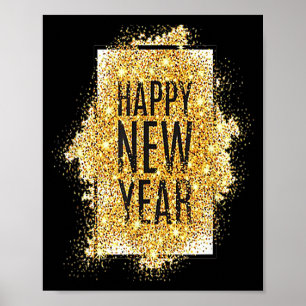 Poster Bonne année 2026 Saint-Sylvestre