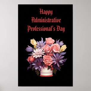 Poster Bonne Carte de remerciements des professionnels de