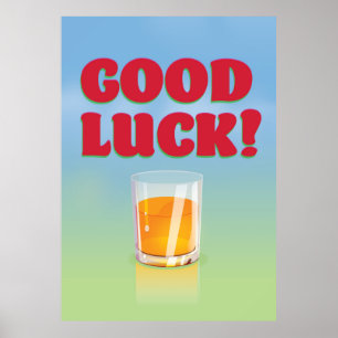 Poster Bonne Chance !