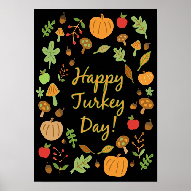 Poster Bonne fête de la Turquie ! (Devant)