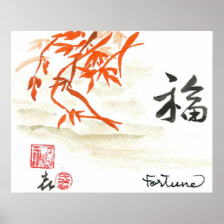 Poster Bonne fortune