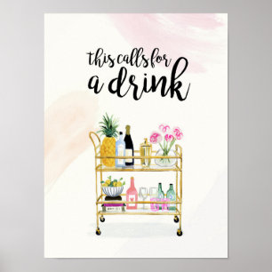 Poster Bonne heure à la maison II