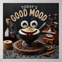 Bonne humeur d'aujourd'hui" Café d'art