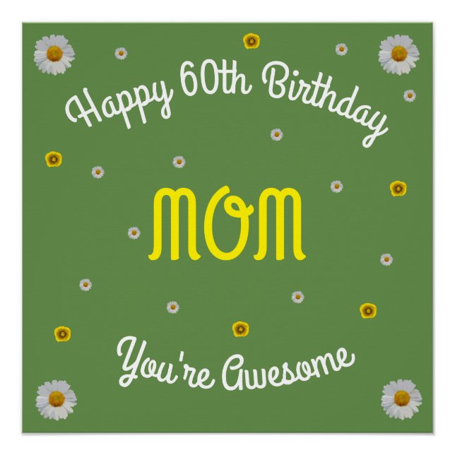 Poster Bonne maman 60e anniversaire (Devant)